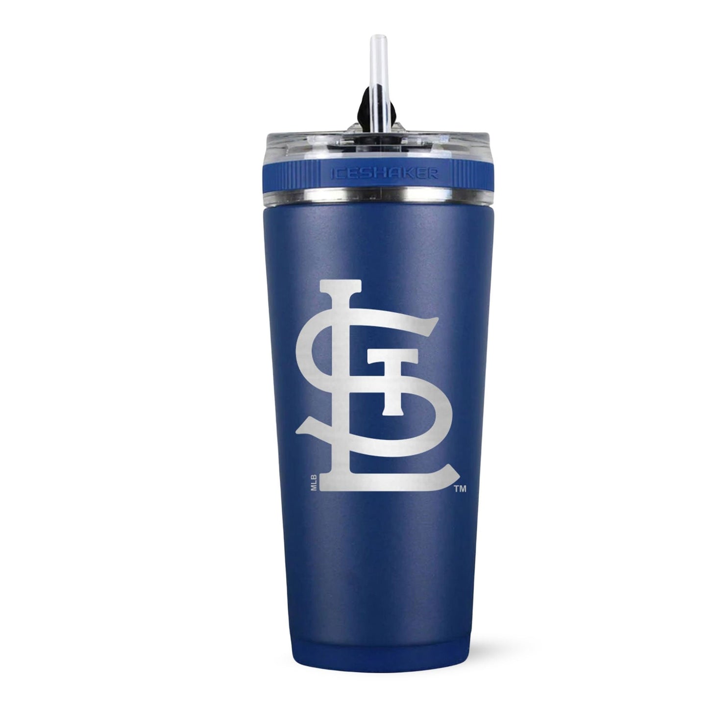 Officially Licensed St. Louis Cardinals 26oz Flex Bottle - Navy