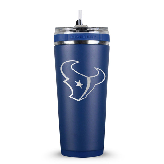 Officially Licensed Houston Texans 26oz Flex Bottle - Navy