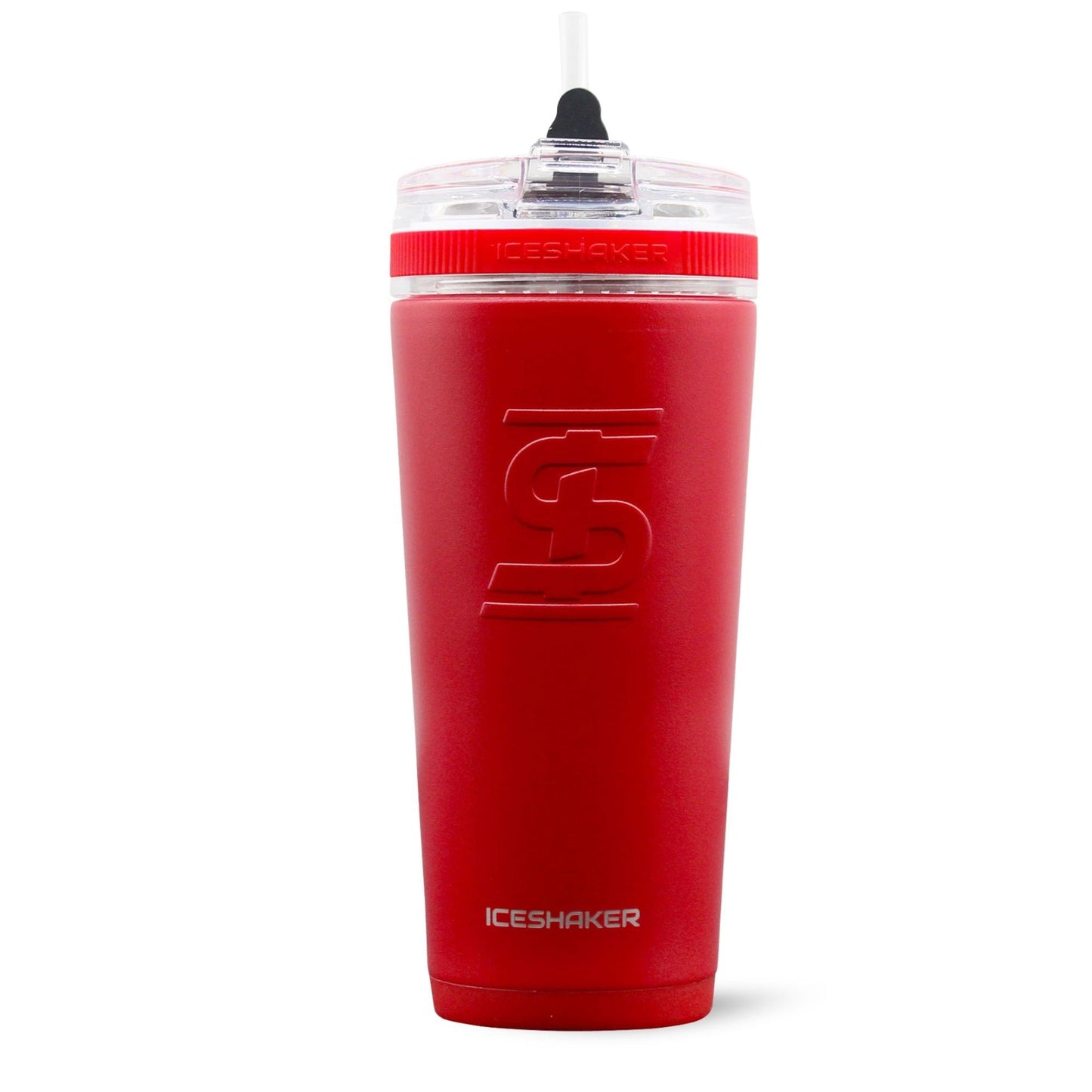 Officially Licensed Atlanta Braves 26oz Flex Bottle - Red