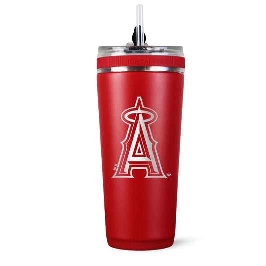 Officially Licensed Los Angeles Angels 26oz Flex Bottle - Red
