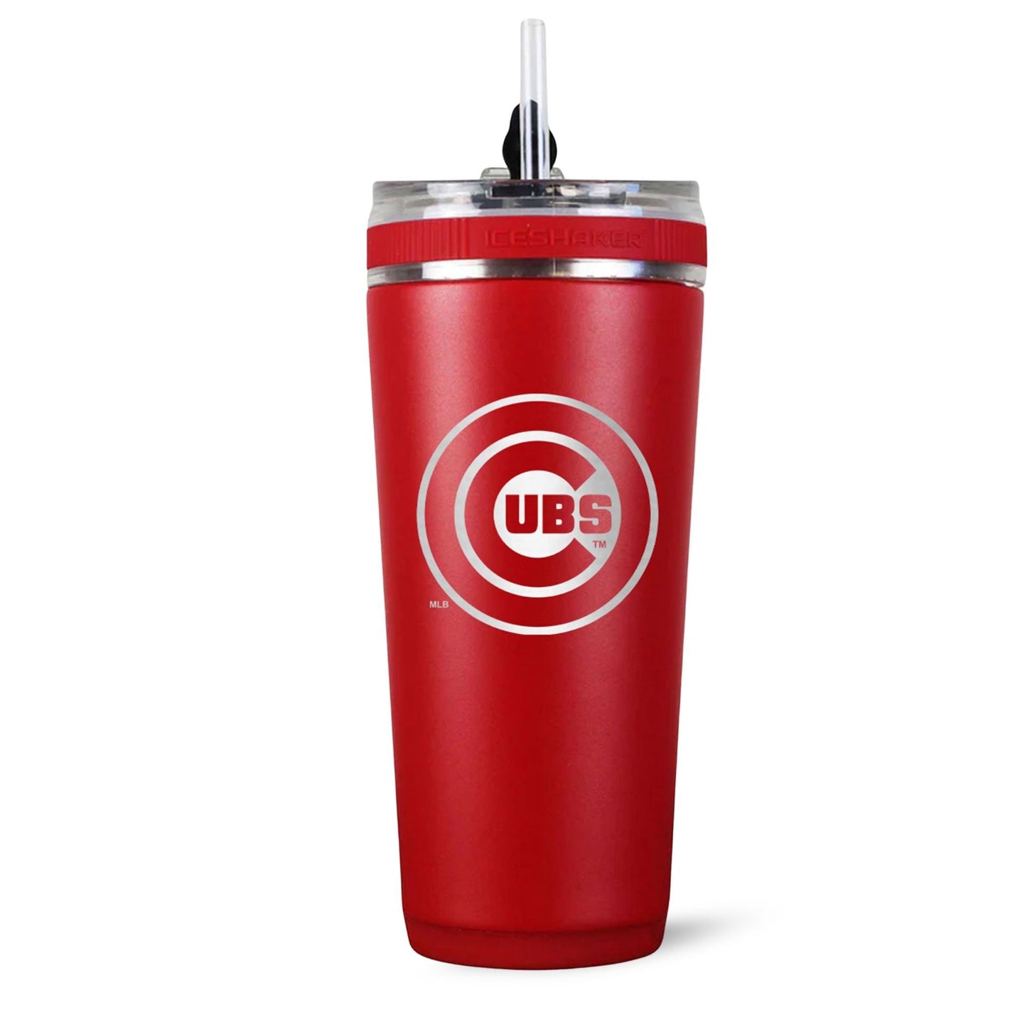 Officially Licensed Chicago Cubs 26oz Flex Bottle - Red