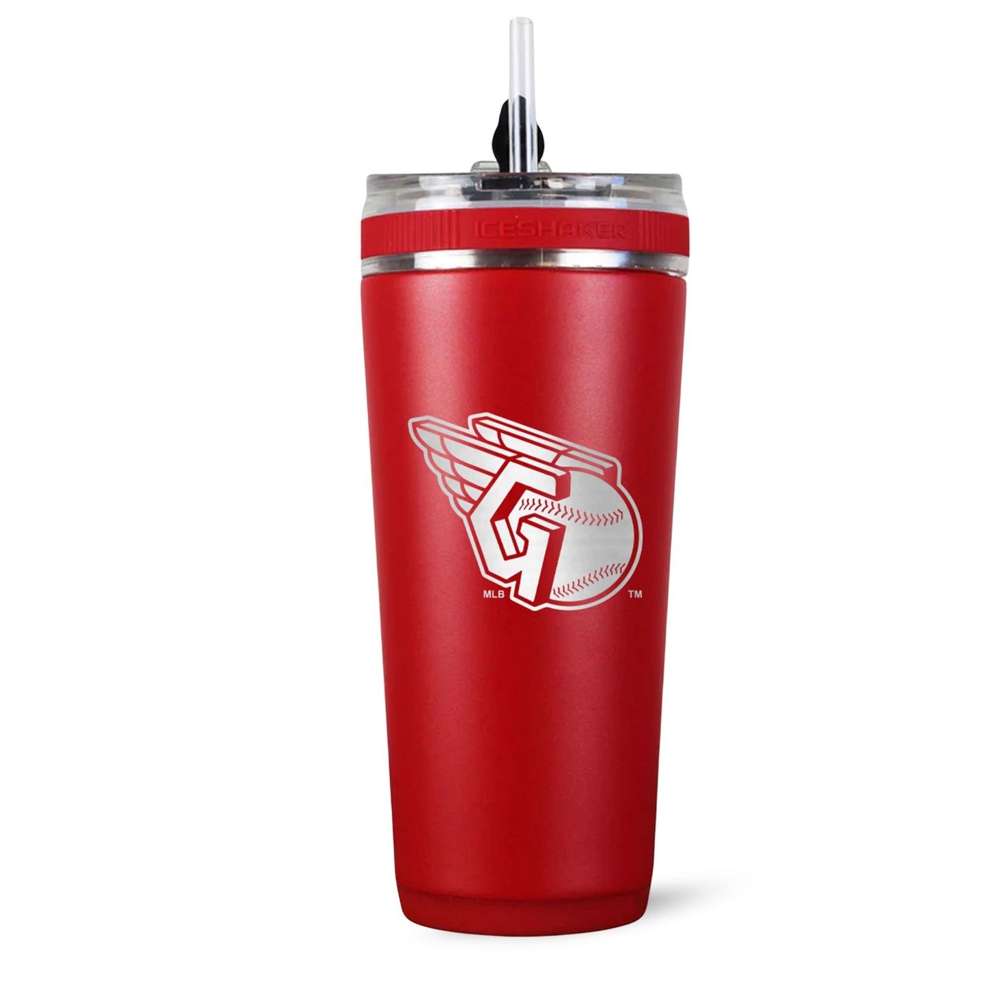Officially Licensed Cleveland Guardians 26oz Flex Bottle - Red