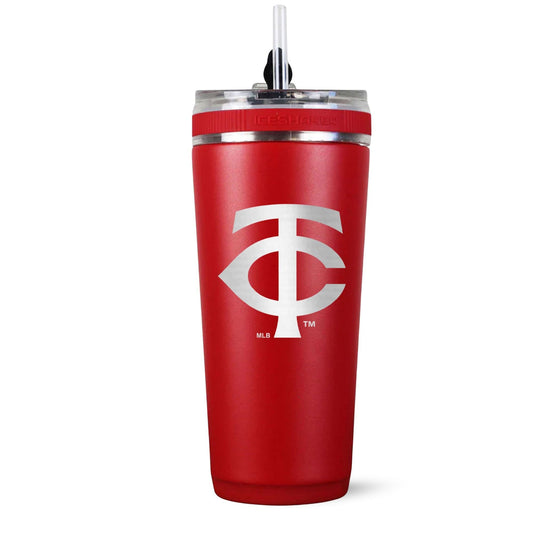 Officially Licensed Minnesota Twins 26oz Flex Bottle - Red