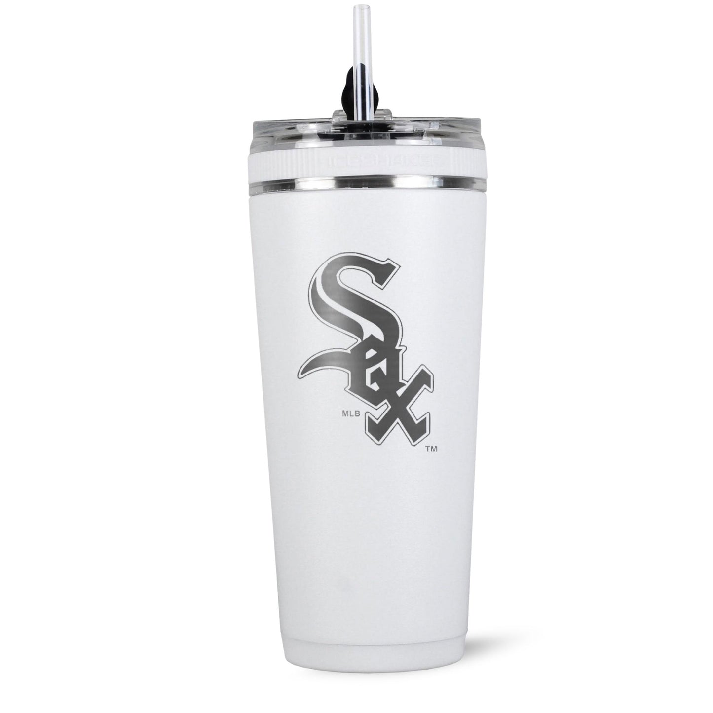 Officially Licensed Chicago White Sox 26oz Flex Bottle - White