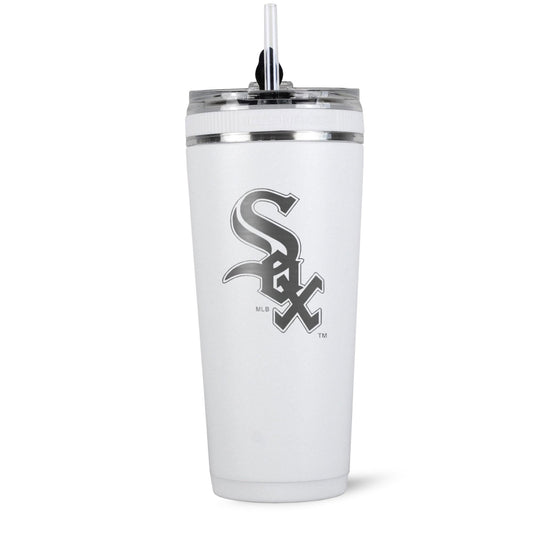 Officially Licensed Chicago White Sox 26oz Flex Bottle - White