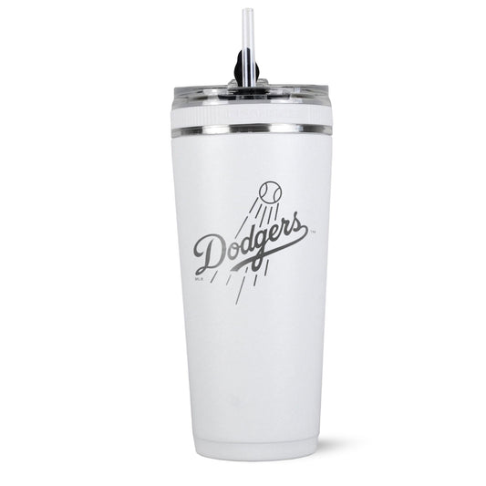 Officially Licensed Los Angeles Dodgers 26oz Flex Bottle - White