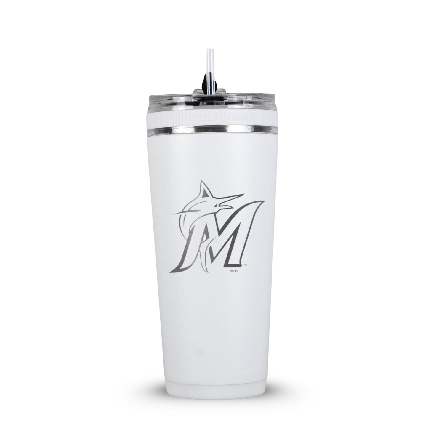 Officially Licensed Miami Marlins 26oz Flex Bottle