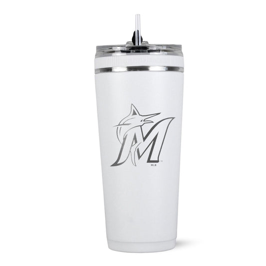 Officially Licensed Miami Marlins 26oz Flex Bottle
