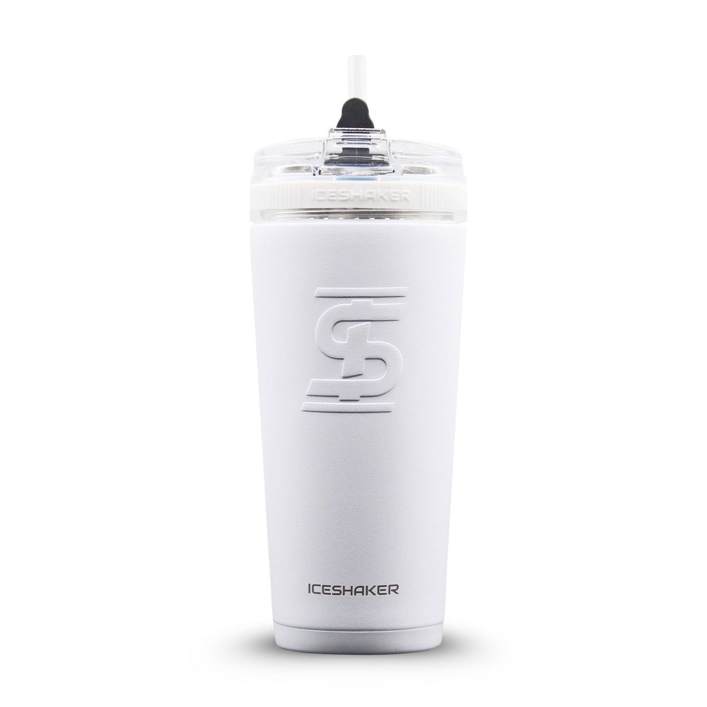 Officially Licensed Carolina Panthers 26oz Flex Bottle - White