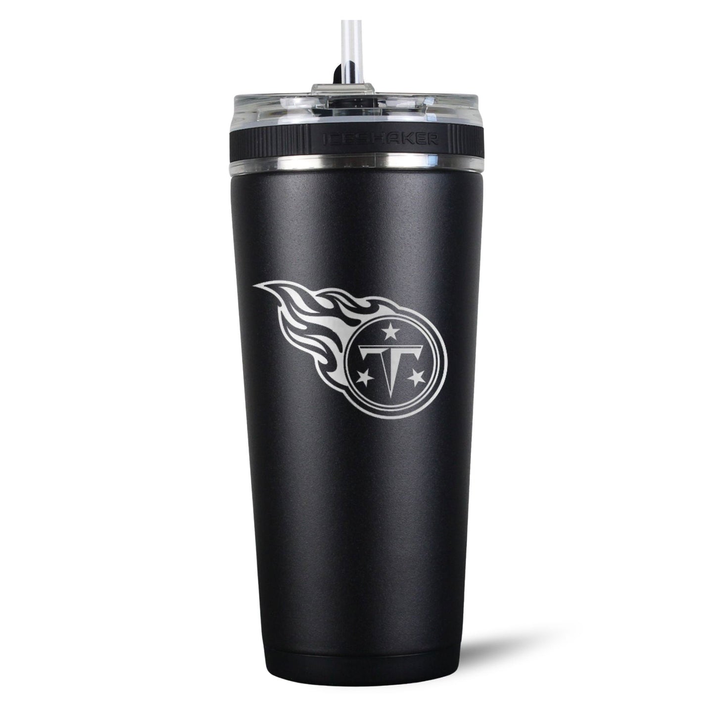 Officially Licensed Tennessee Titans 26oz Flex Bottle - Black