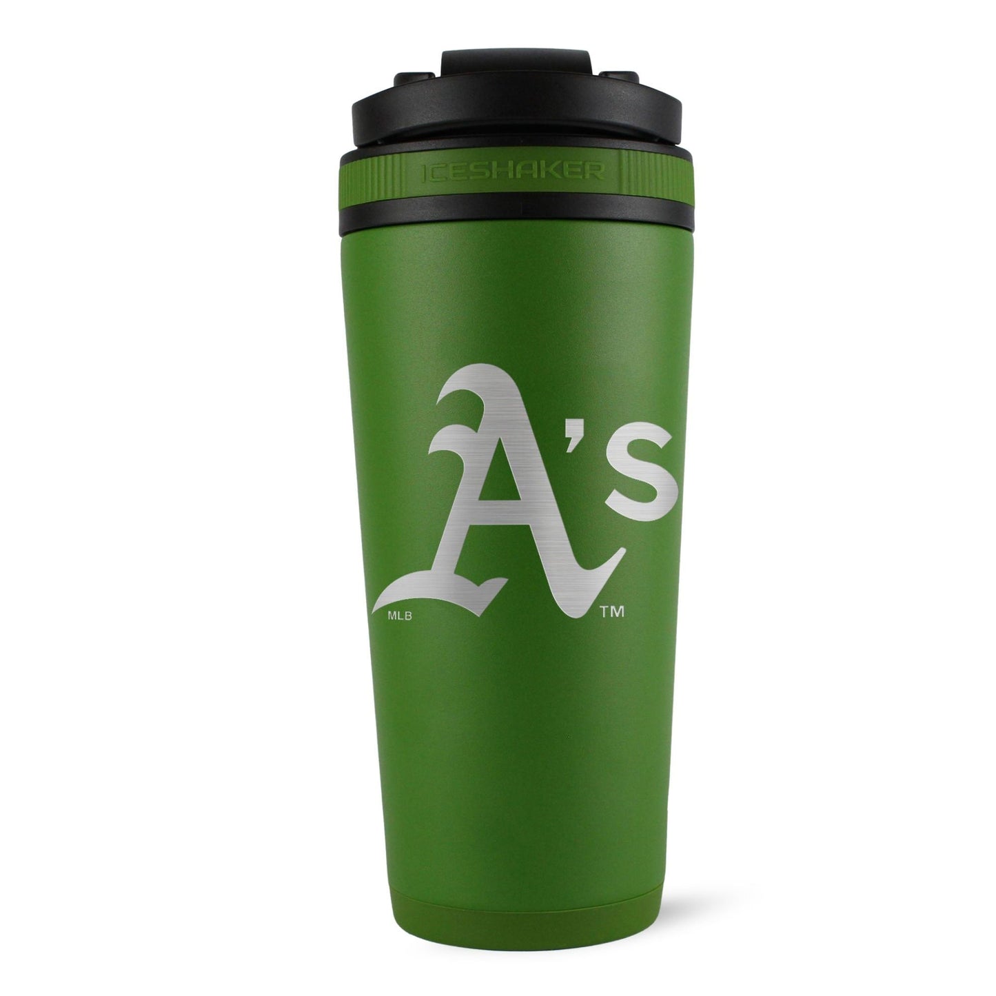 Officially Licensed Oakland Athletics 26oz Ice Shaker - Green