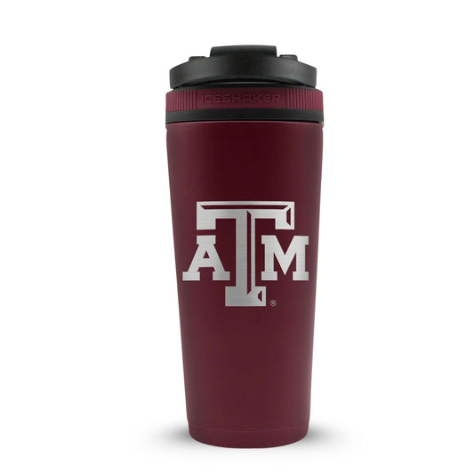 Officially Licensed Texas A&M University 26oz Ice Shaker