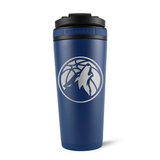 Officially Licensed Minnesota Timberwolves 26oz Ice Shaker - Navy