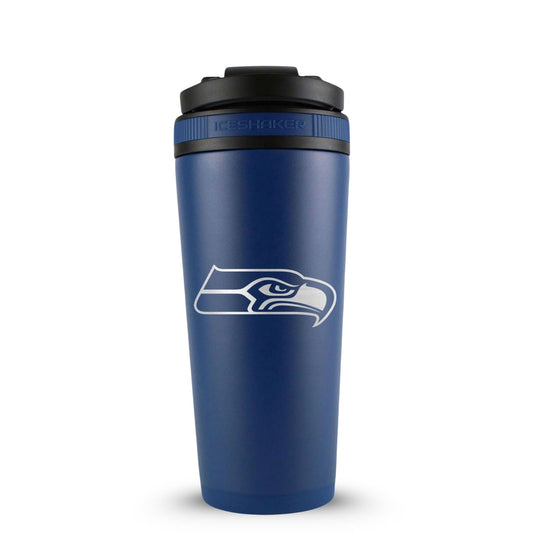 Officially Licensed Seattle Seahawks 26oz Ice Shaker - Navy