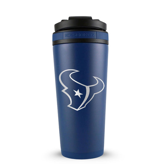 Officially Licensed Houston Texans 26oz Ice Shaker - Navy