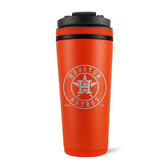 Officially Licensed Houston Astros 26oz Ice Shaker - Orange