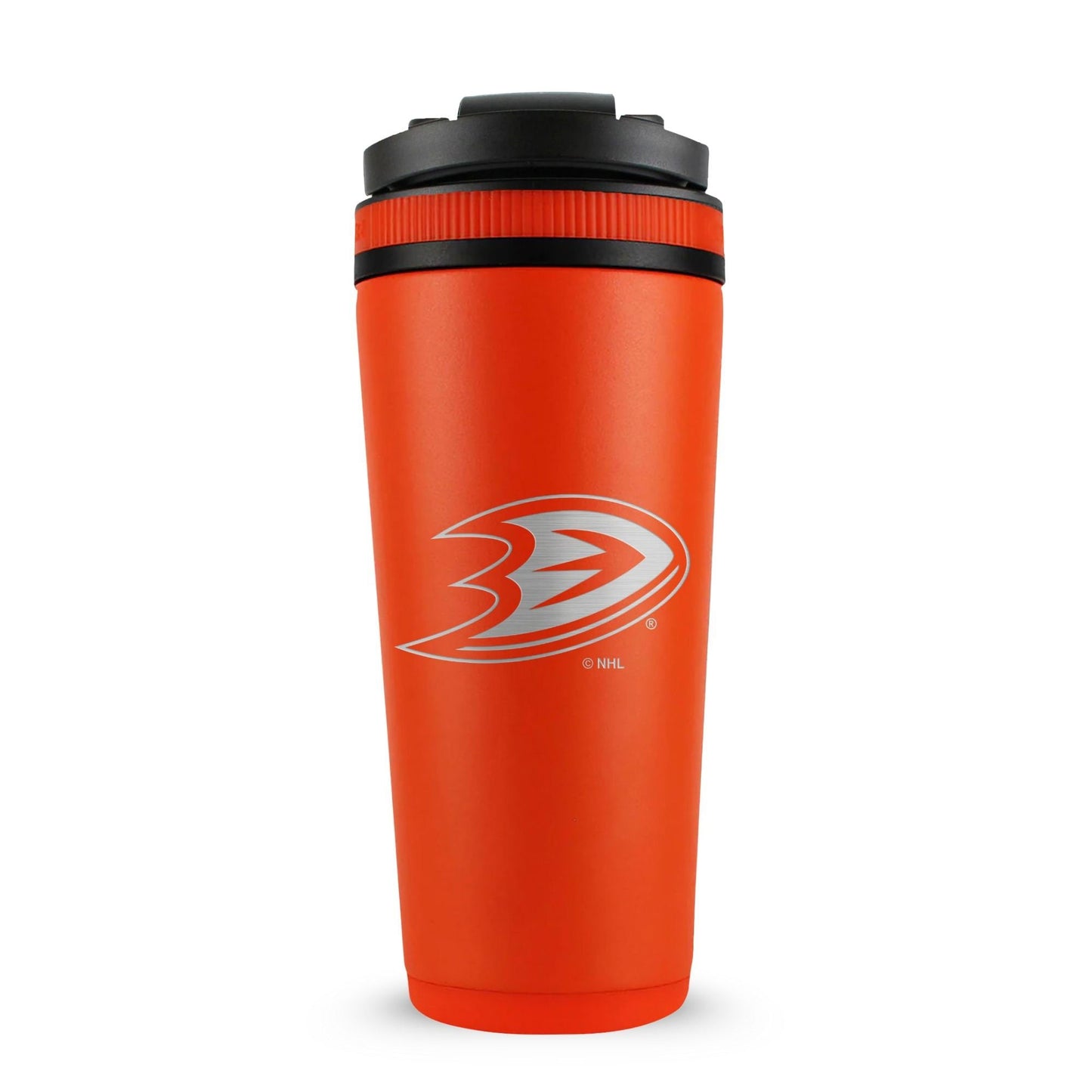 Officially Licensed Anaheim Ducks 26oz Ice Shaker - Orange