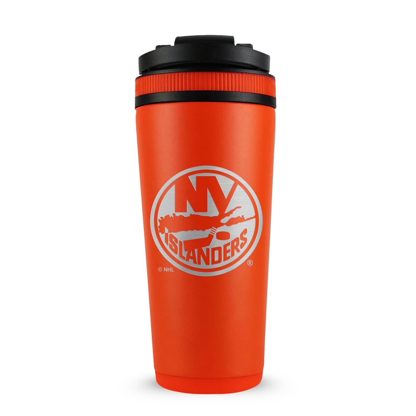 Officially Licensed New York Islanders 26oz Ice Shaker - Orange