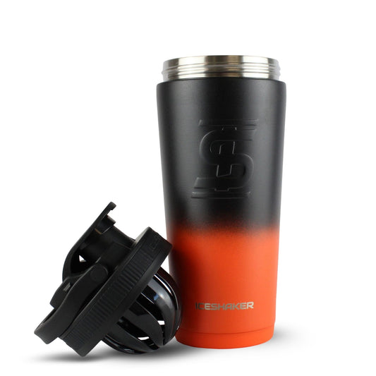 Officially Licensed Cincinnati Bengals 26oz Ice Shaker - Orange Black Ombre