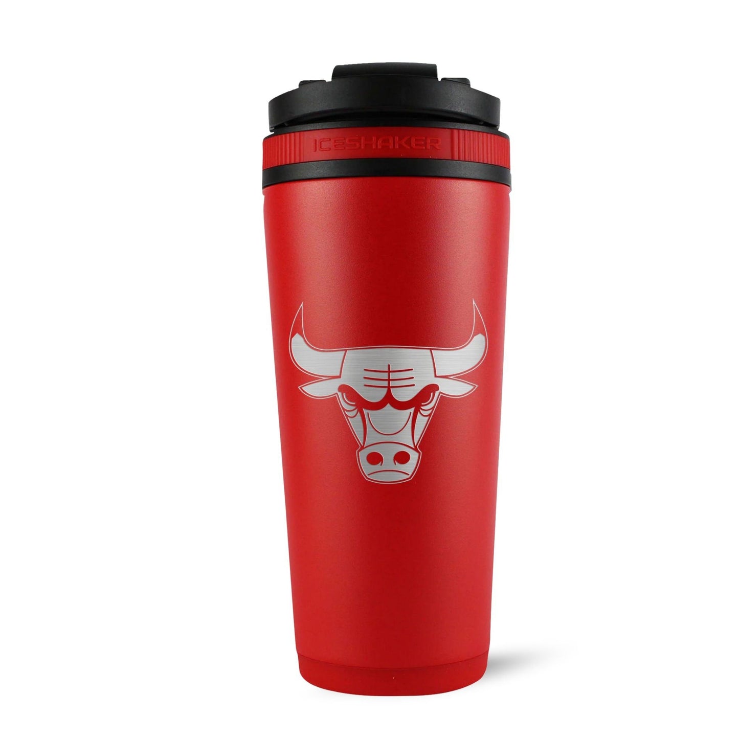 Officially Licensed Chicago Bulls 26oz Ice Shaker - Red
