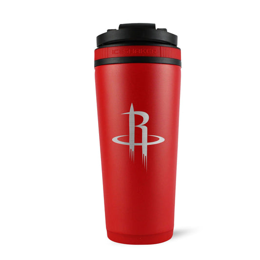 Officially Licensed Houston Rockets 26oz Ice Shaker - Red