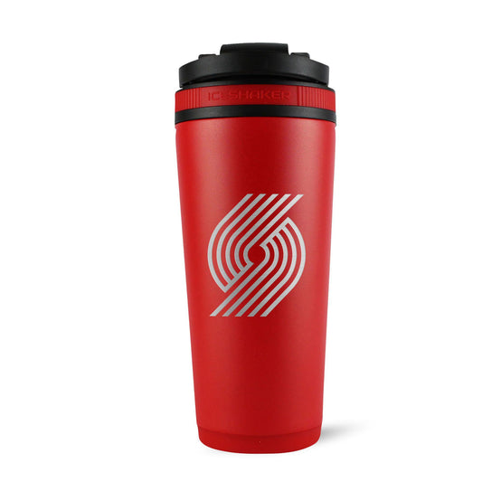 Officially Licensed Portland Trail Blazers 26oz Ice Shaker - Red