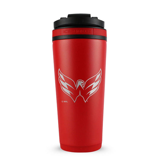 Officially Licensed Washington Capitals 26oz Ice Shaker - Red