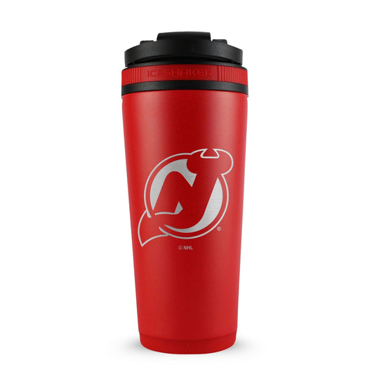 Officially Licensed New Jersey Devils 26oz Ice Shaker - Red