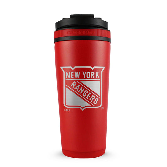 Officially Licensed New York Rangers 26oz Ice Shaker - Red