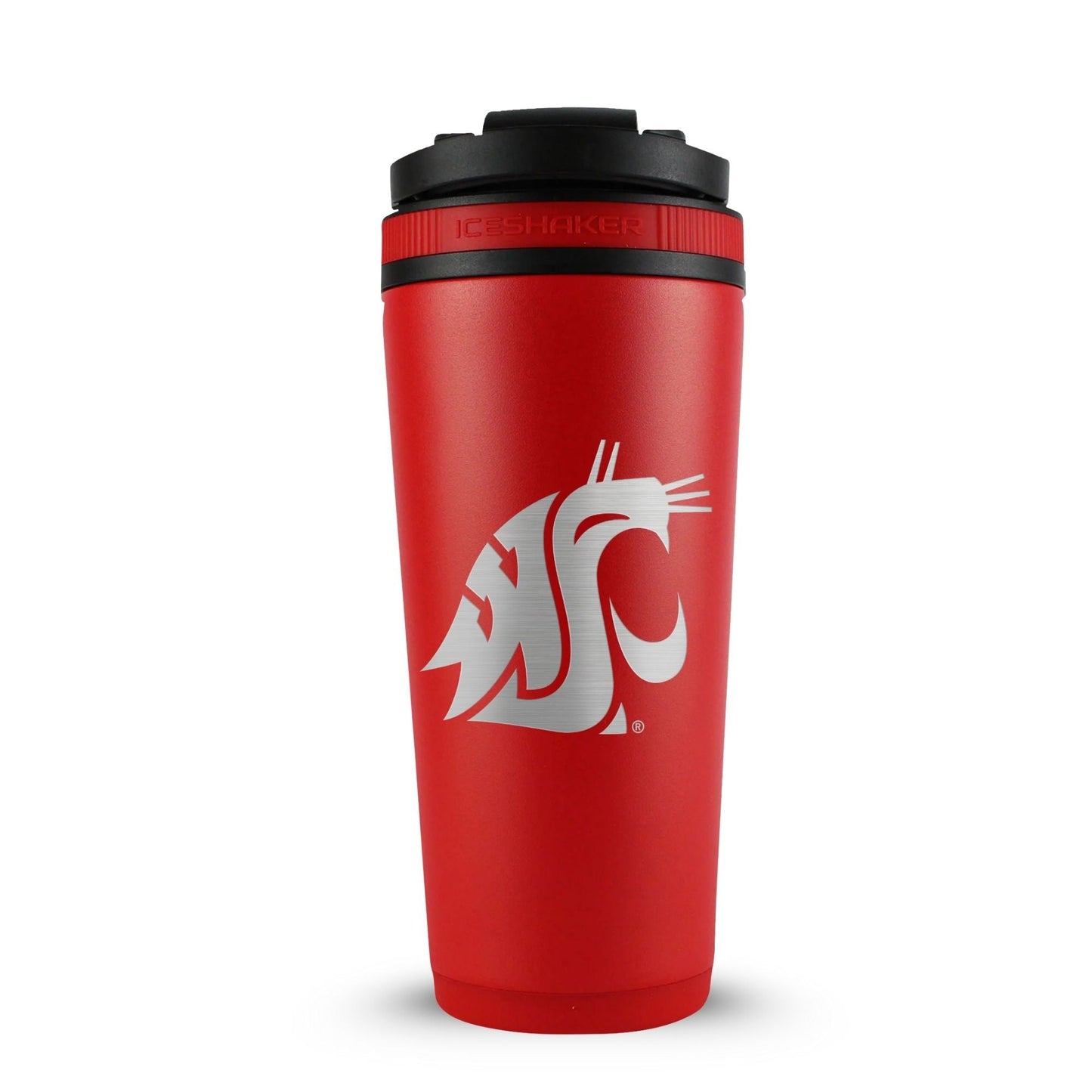 Officially Licensed Washington State University 26oz Ice Shaker - Red