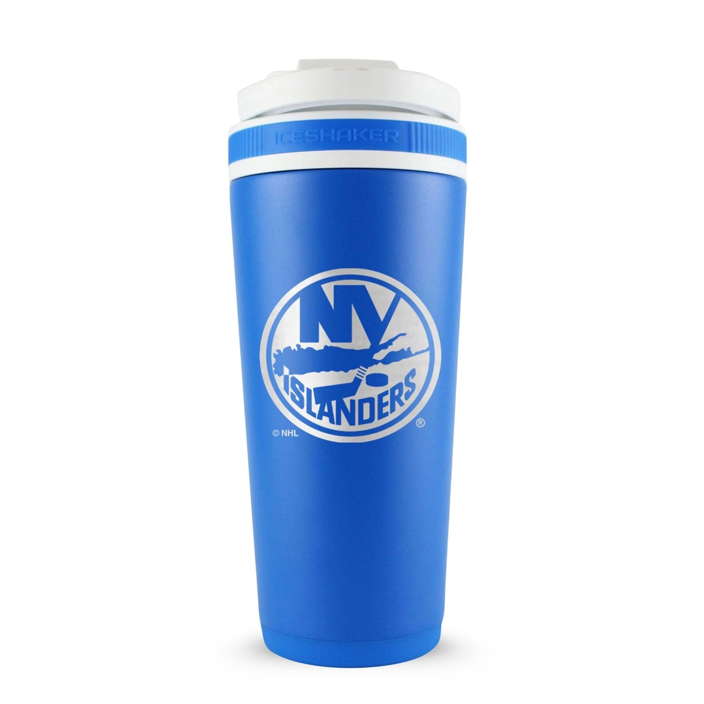 Officially Licensed New York Islanders 26oz Ice Shaker - Royal Blue