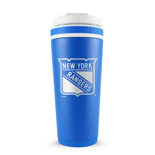 Officially Licensed New York Rangers 26oz Ice Shaker - Royal Blue