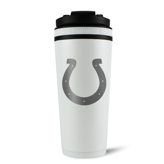 Officially Licensed Indianapolis Colts 26oz Ice Shaker - White