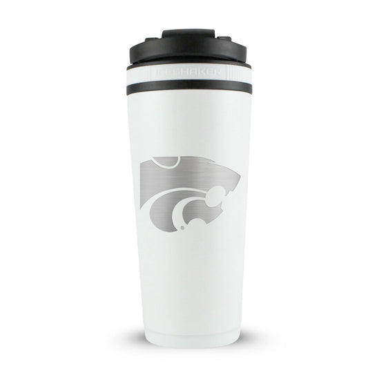 Officially Licensed Kansas State University 26oz Ice Shaker - White