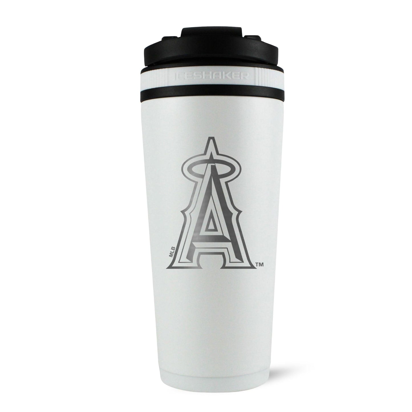 Officially Licensed Los Angeles Angels 26oz Ice Shaker - White