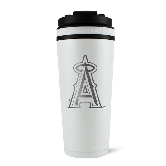 Officially Licensed Los Angeles Angels 26oz Ice Shaker - White