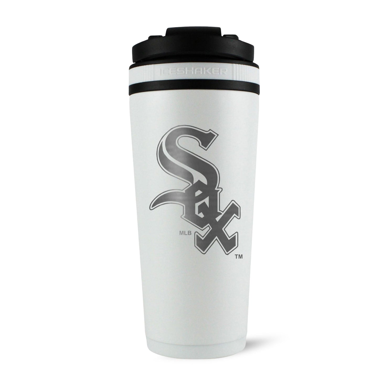 Officially Licensed Chicago White Sox 26oz Ice Shaker - White