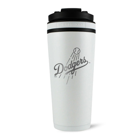 Officially Licensed Los Angeles Dodgers 26oz Ice Shaker - White