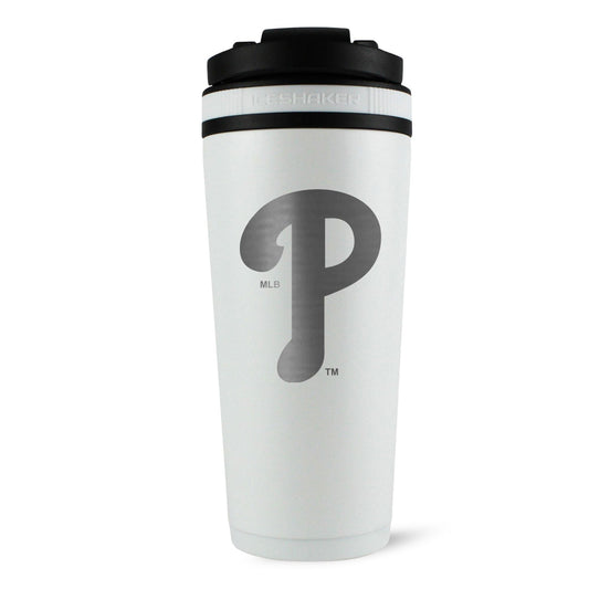 Officially Licensed Philadelphia Phillies 26oz Ice Shaker - White