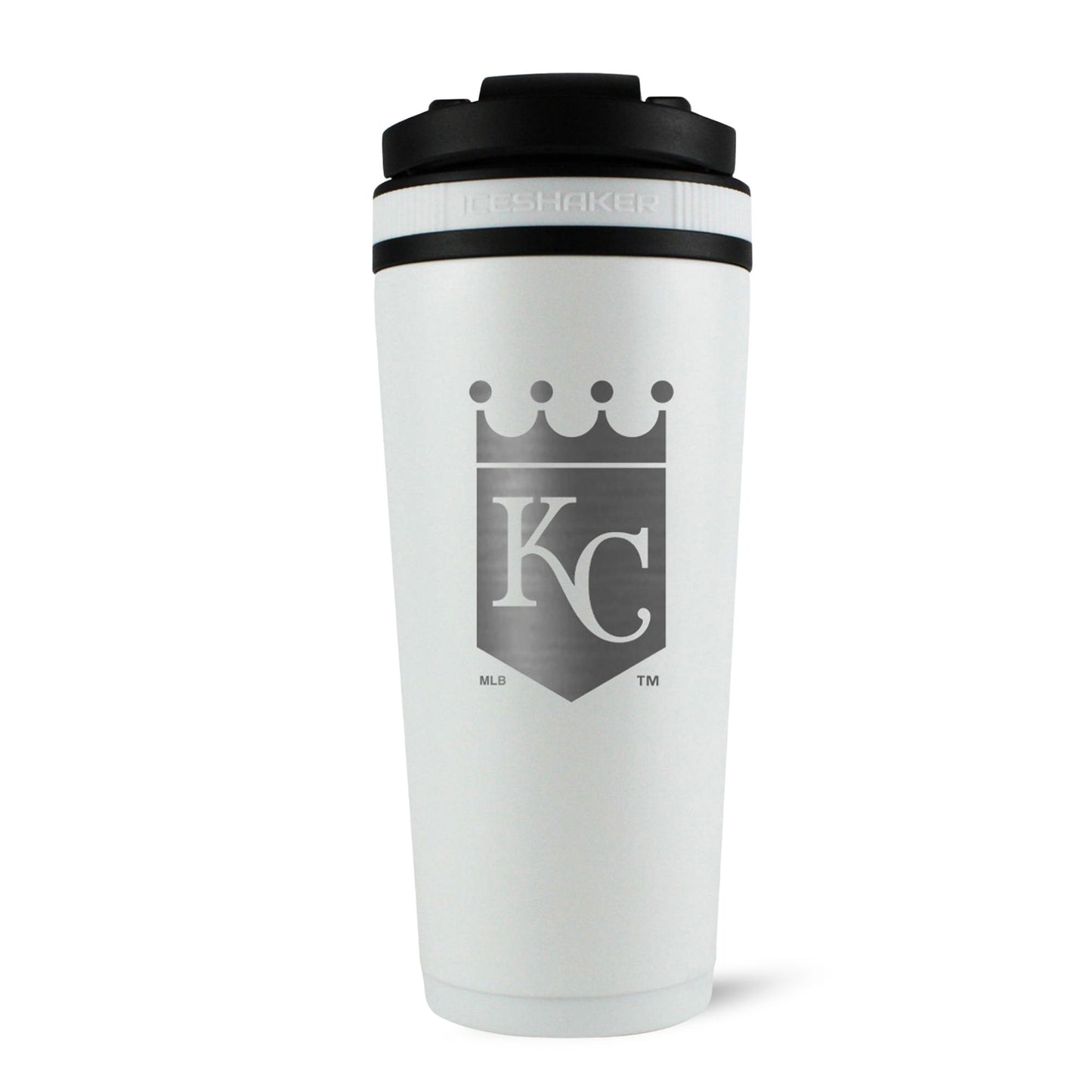 Officially Licensed Kansas City Royals 26oz Ice Shaker - White