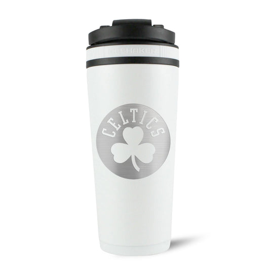 Officially Licensed Boston Celtics 26oz Ice Shaker - White