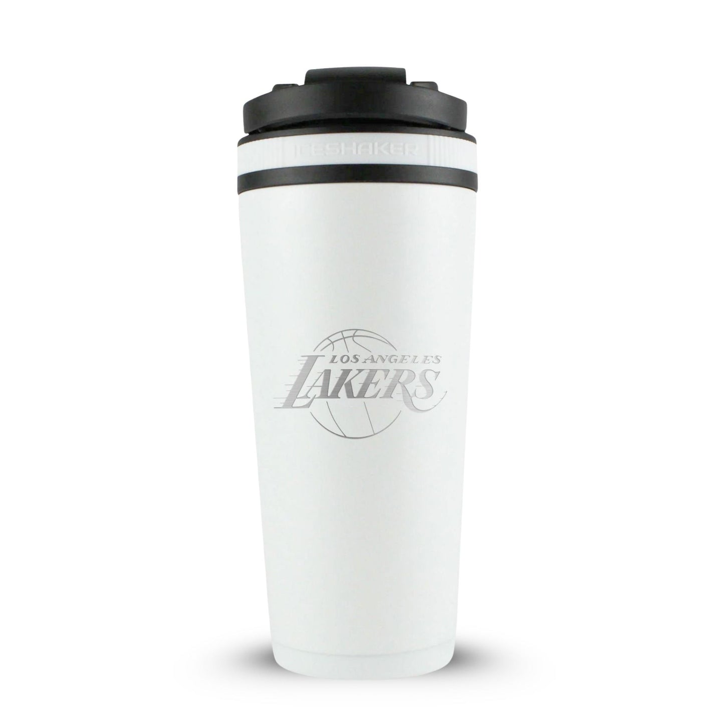 Officially Licensed Los Angeles Lakers 26oz Ice Shaker - White