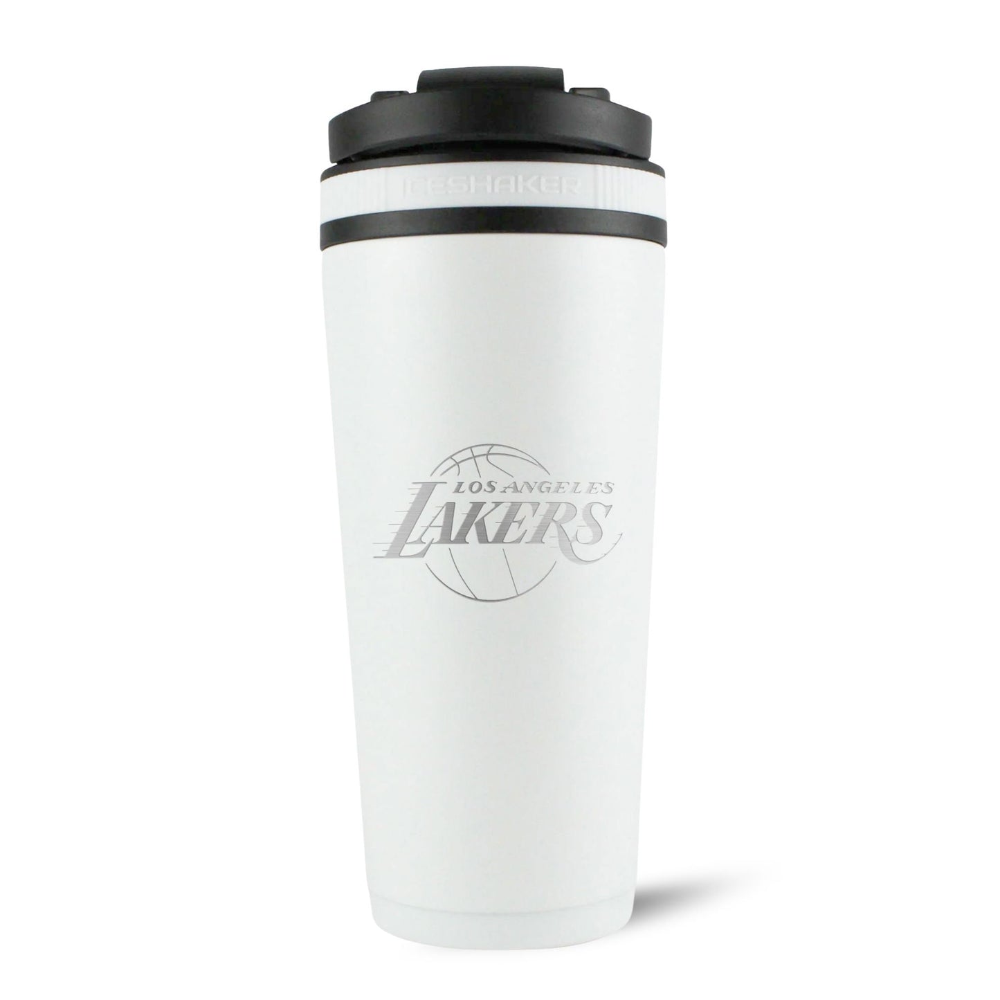 Officially Licensed Los Angeles Lakers 26oz Ice Shaker - White