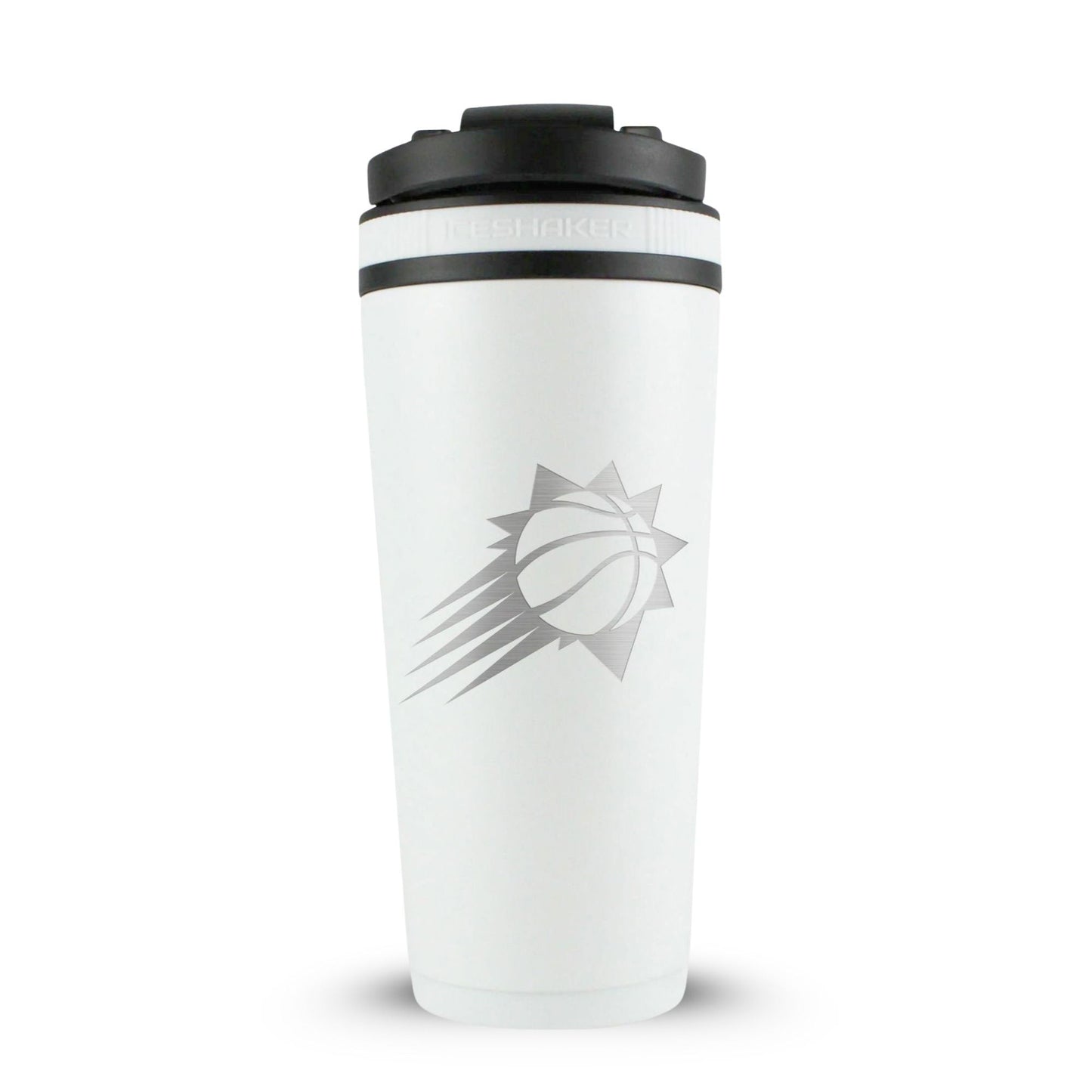 Officially Licensed Phoenix Suns 26oz Ice Shaker - White