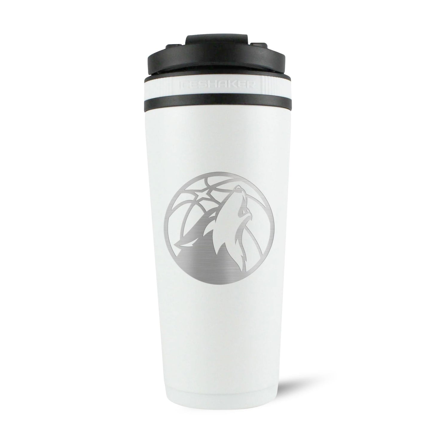 Officially Licensed Minnesota Timberwolves 26oz Ice Shaker - White