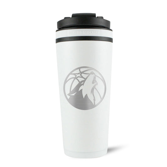 Officially Licensed Minnesota Timberwolves 26oz Ice Shaker - White