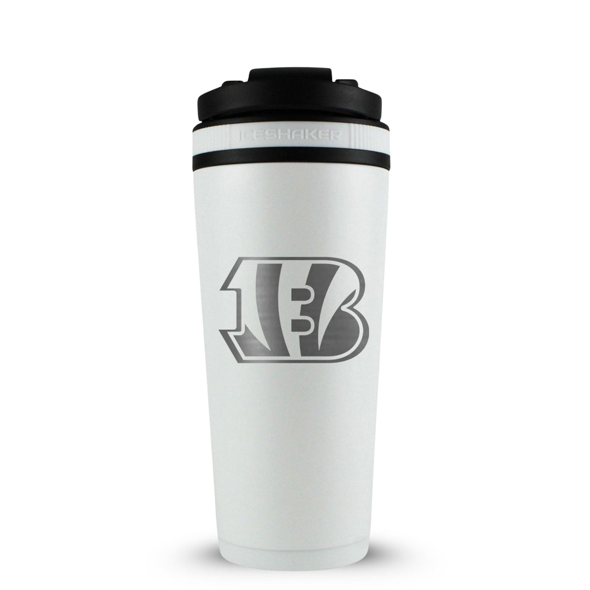 Officially Licensed Cincinnati Bengals 26oz Ice Shaker - White