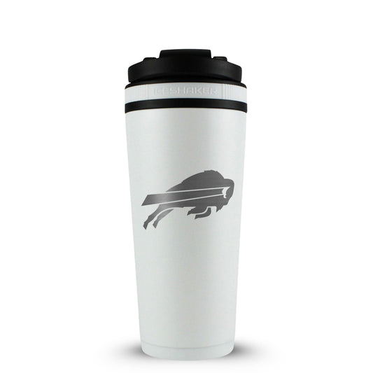 Officially Licensed Buffalo Bills 26oz Ice Shaker - White