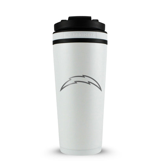 Officially Licensed Los Angeles Chargers 26oz Ice Shaker - White