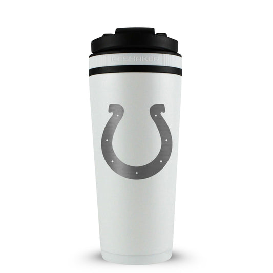 Officially Licensed Indianapolis Colts 26oz Ice Shaker - White
